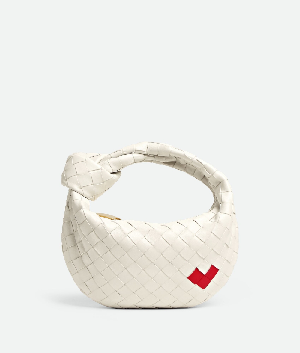 Bottega Veneta MINI JODIE 編織皮革手提包