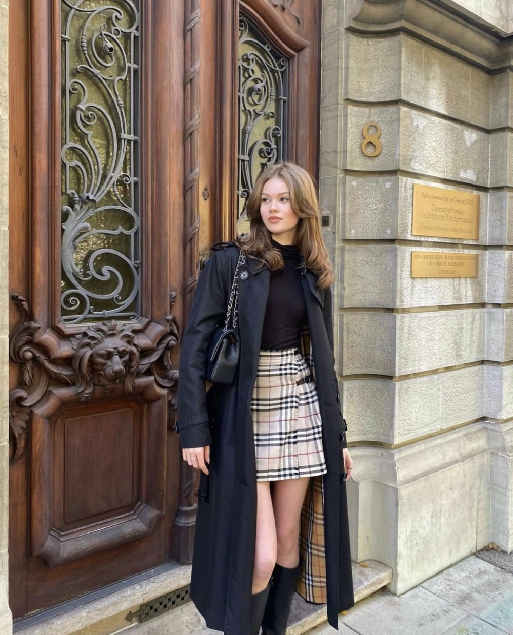 時髦的大衣擁有實穿性。