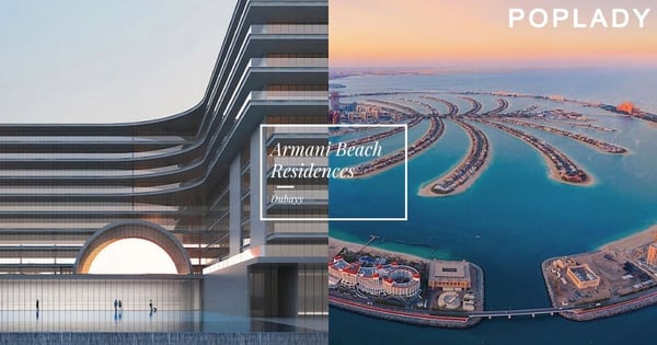 欣賞杜拜棕櫚島的絕美天際線：安藤忠雄與Giorgio Armani攜手設計奢華海灘住宅！