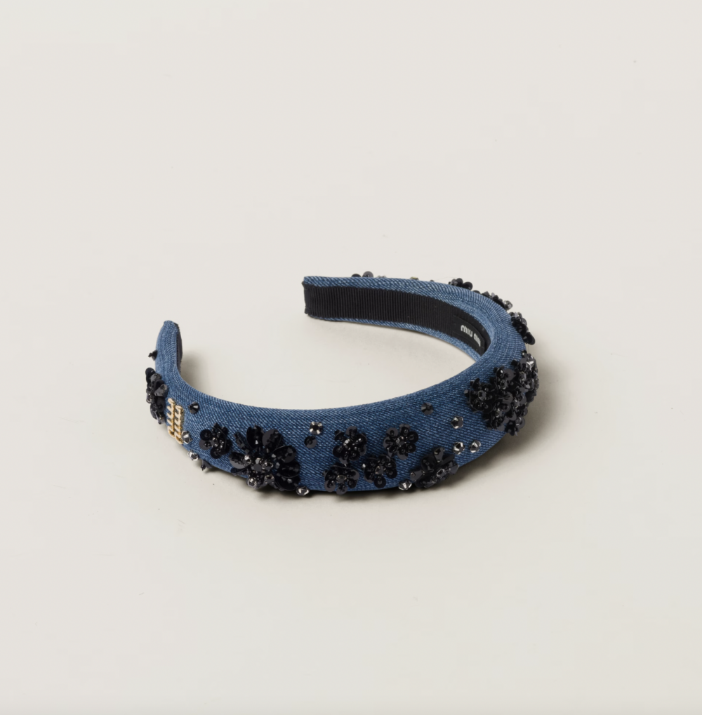 Denim Headband。
