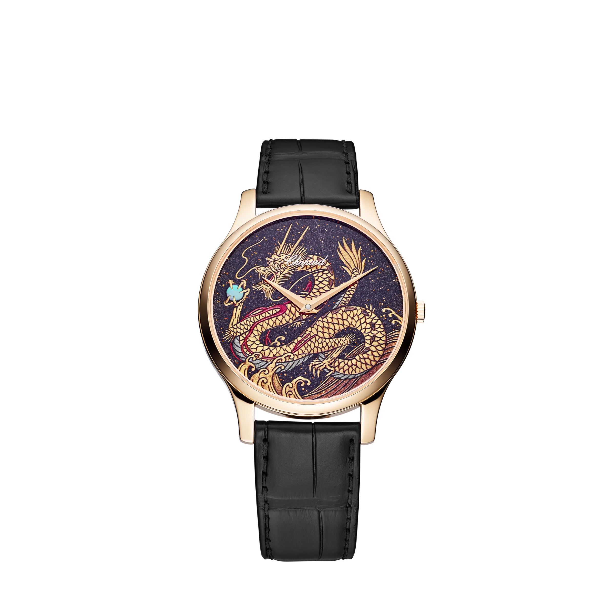 Chopard龍年限定L.U.C XP Urushi Year of the Dragon龍年蒔繪腕錶