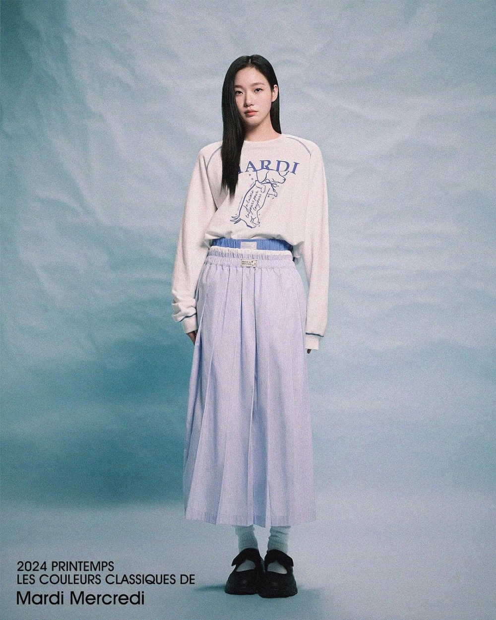 金高銀出鏡Mardi Mercredi的形象大片。