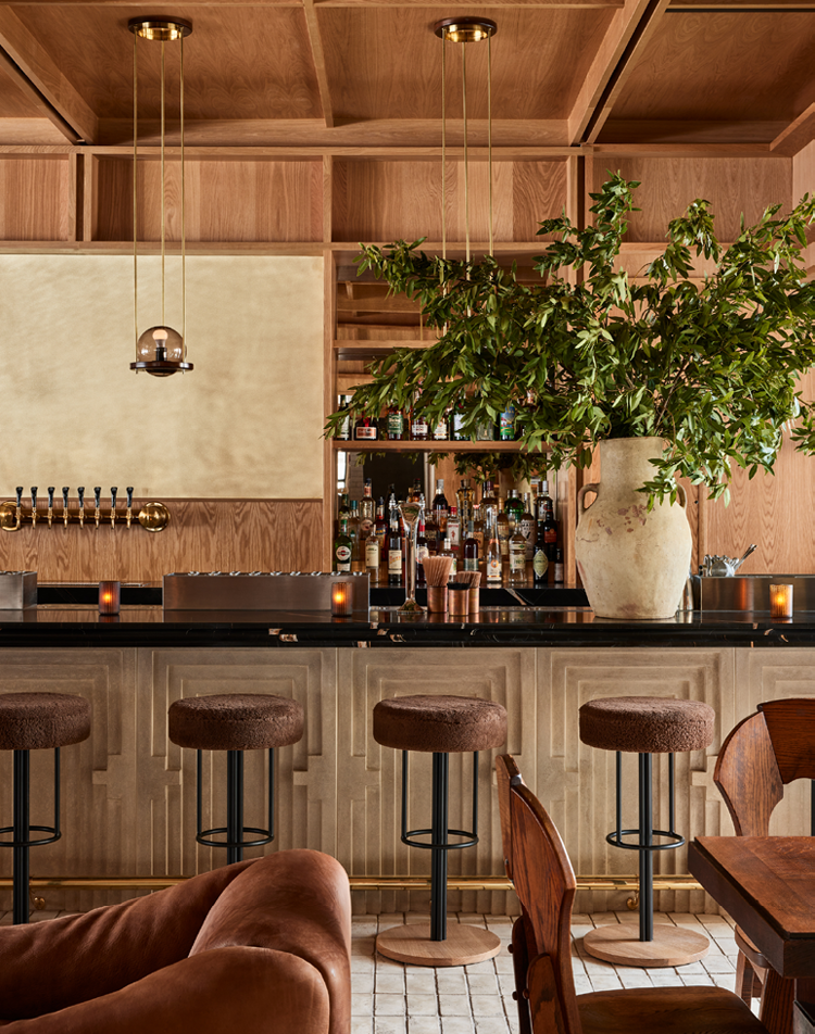 在酒店內的Bar。