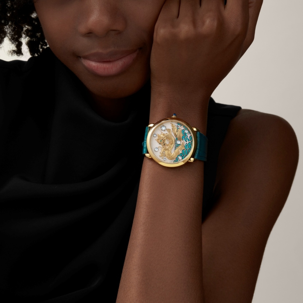 亞洲限定發售的Cartier Ronde Louis高級珠寶腕表