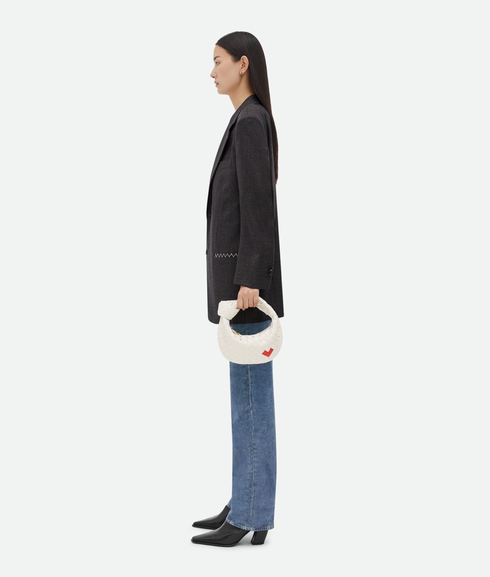 Bottega Veneta MINI JODIE 編織皮革手提包