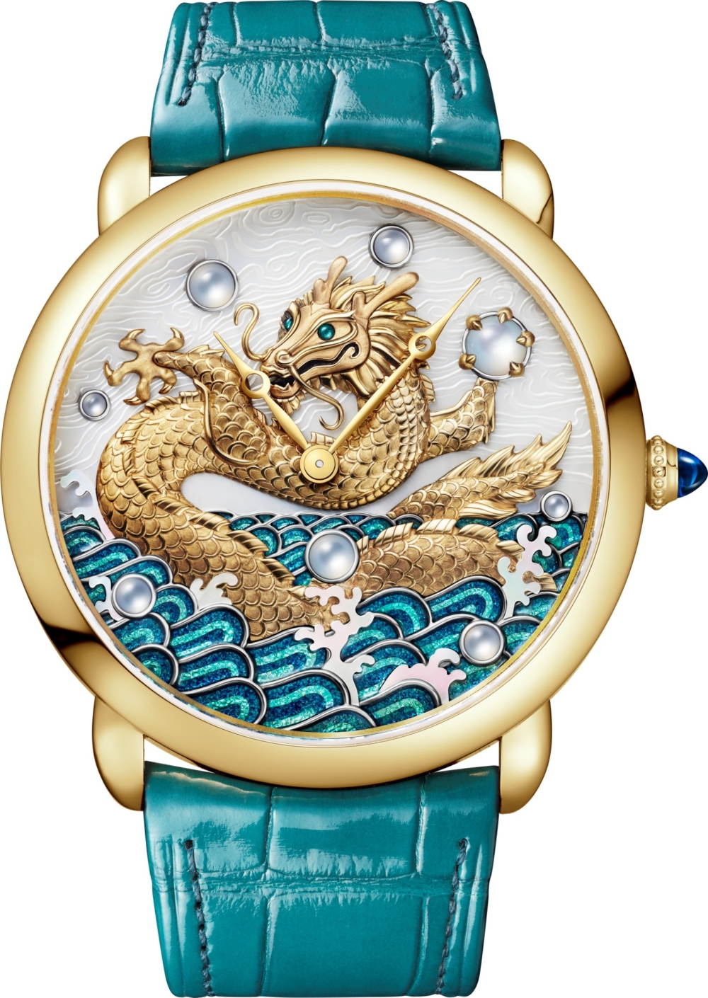 亞洲限定發售的Cartier Ronde Louis高級珠寶腕表