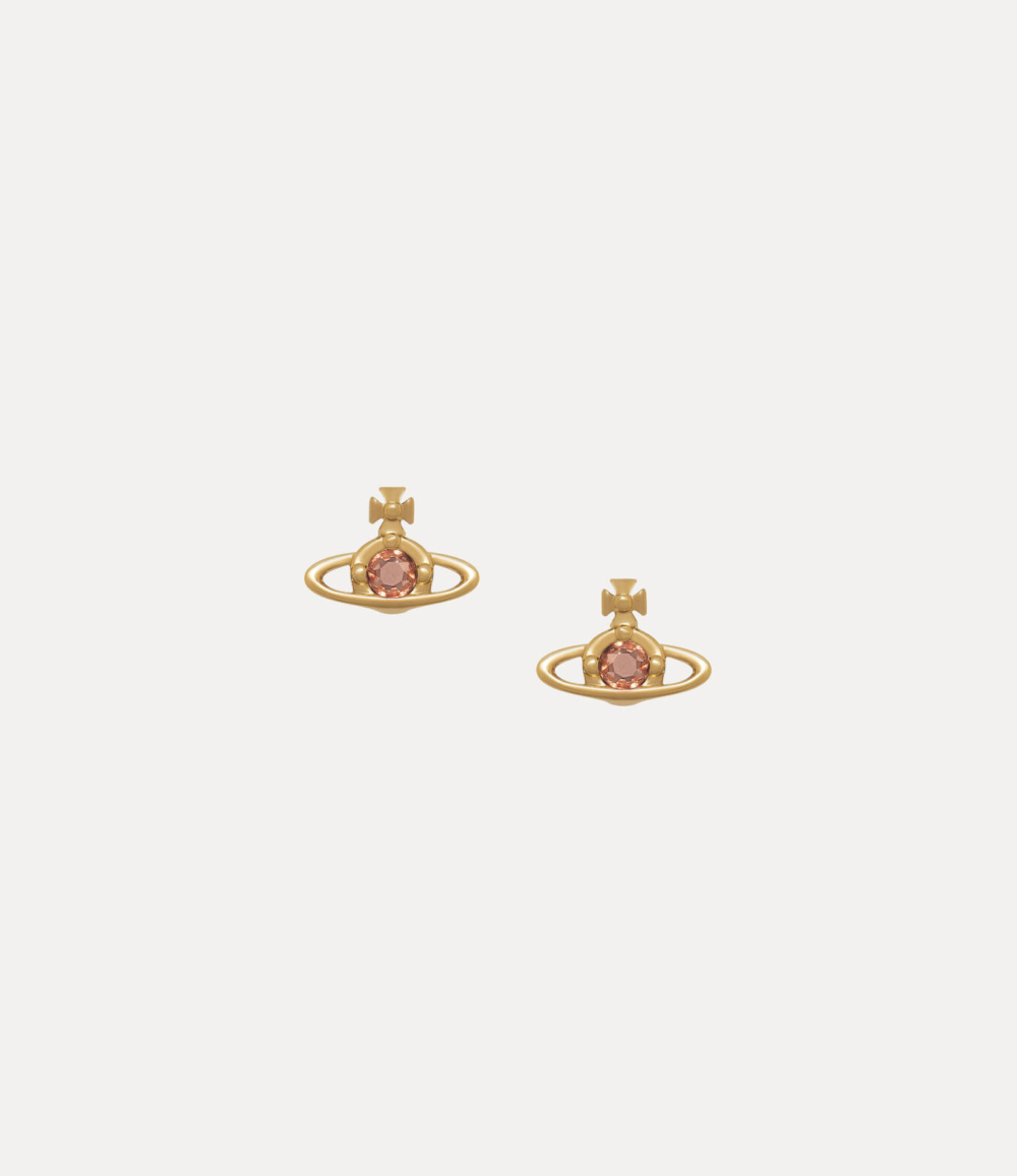 迷你土星環耳環、Nano Solitaire Earrings。