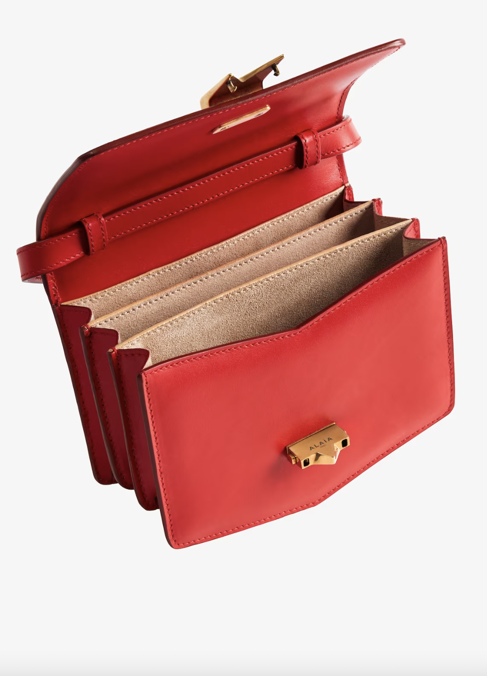 Le Papa Small Bag in Box Calfskin。