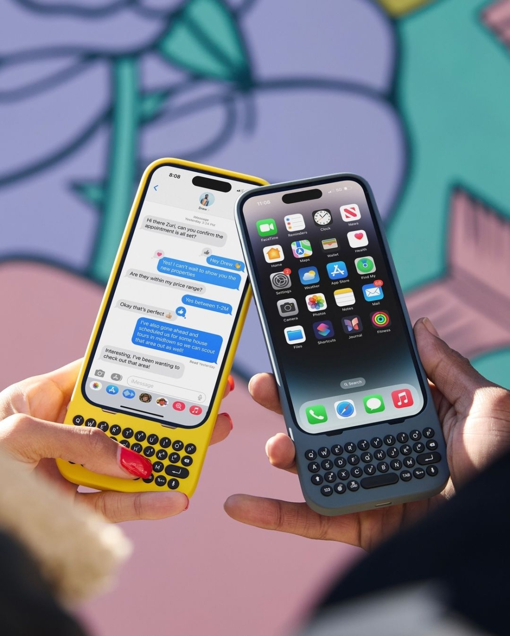 Clicks推出iPhone實體鍵盤手機殼。