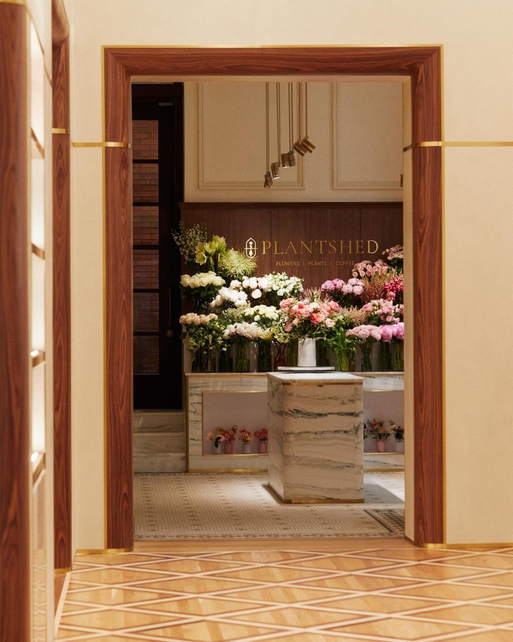 店內還有花店的空間。