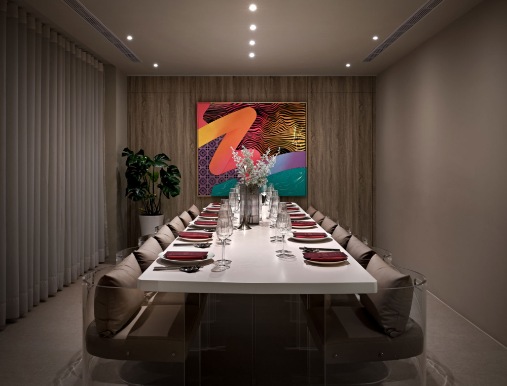 餐廳內的VIP Room。