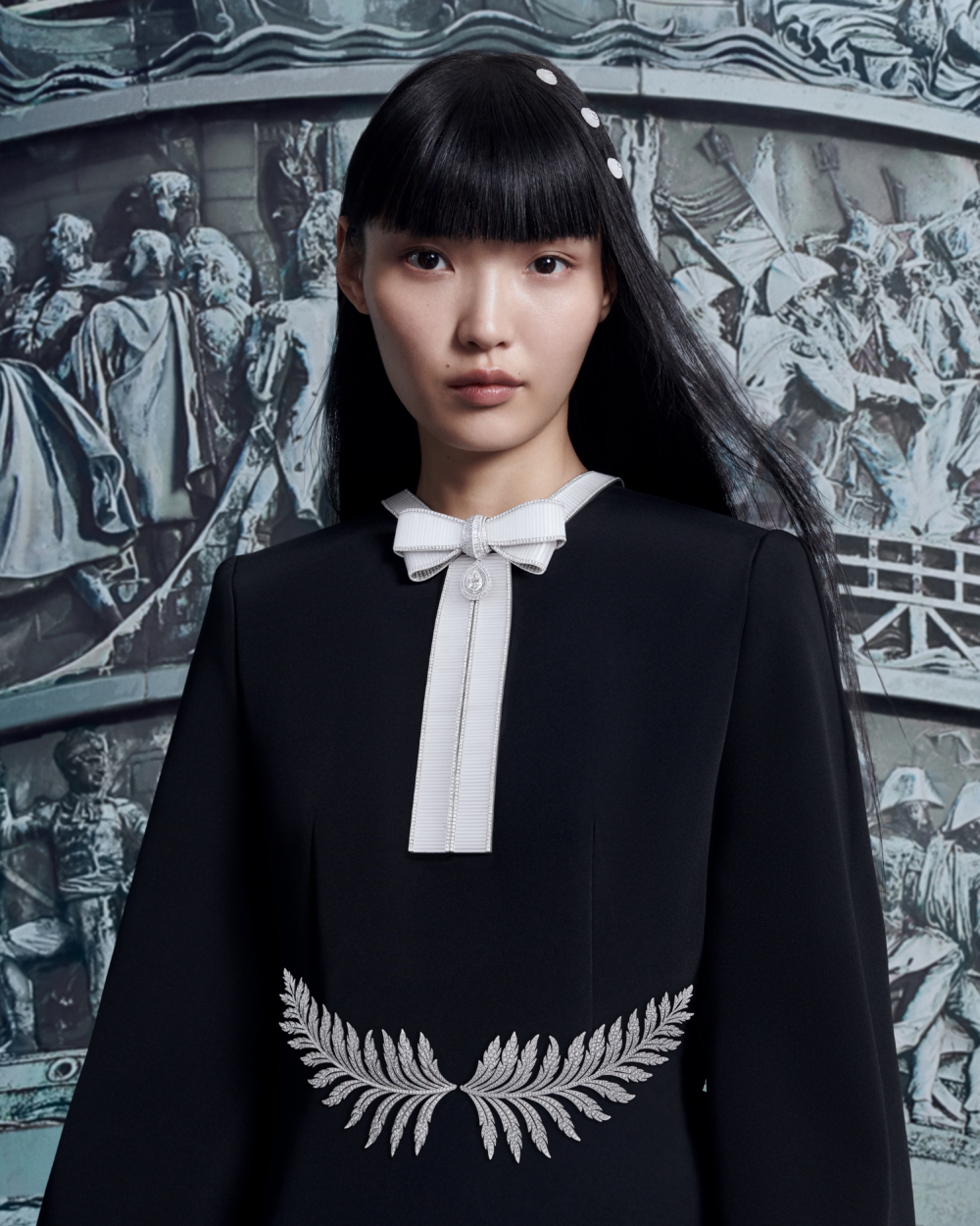 Boucheron全新Histoire de Style高級珠寶系列形象照。