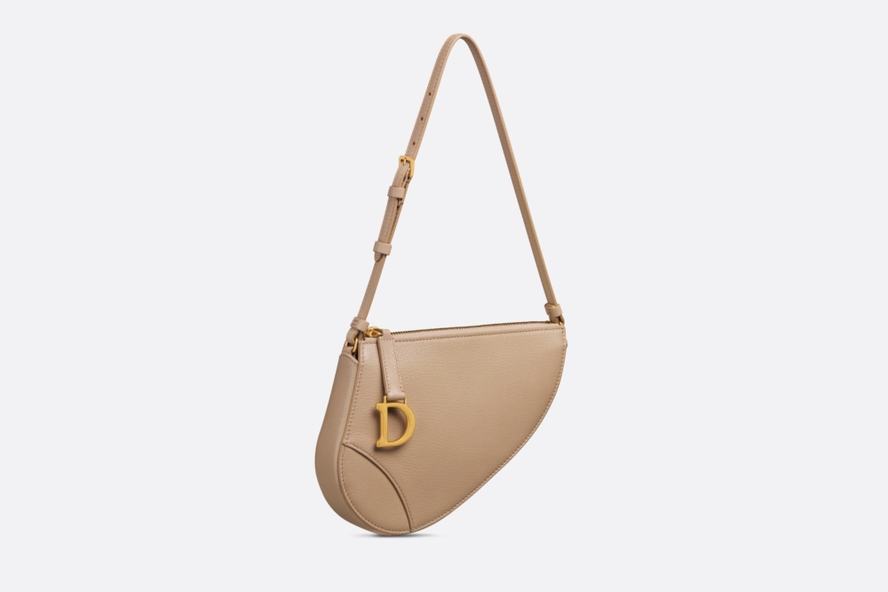 Dior Saddle shoulder pouch肩背小袋餅乾褐色