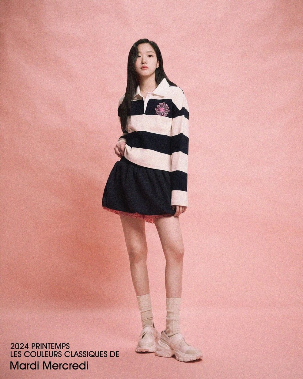 金高銀出鏡Mardi Mercredi的形象大片。