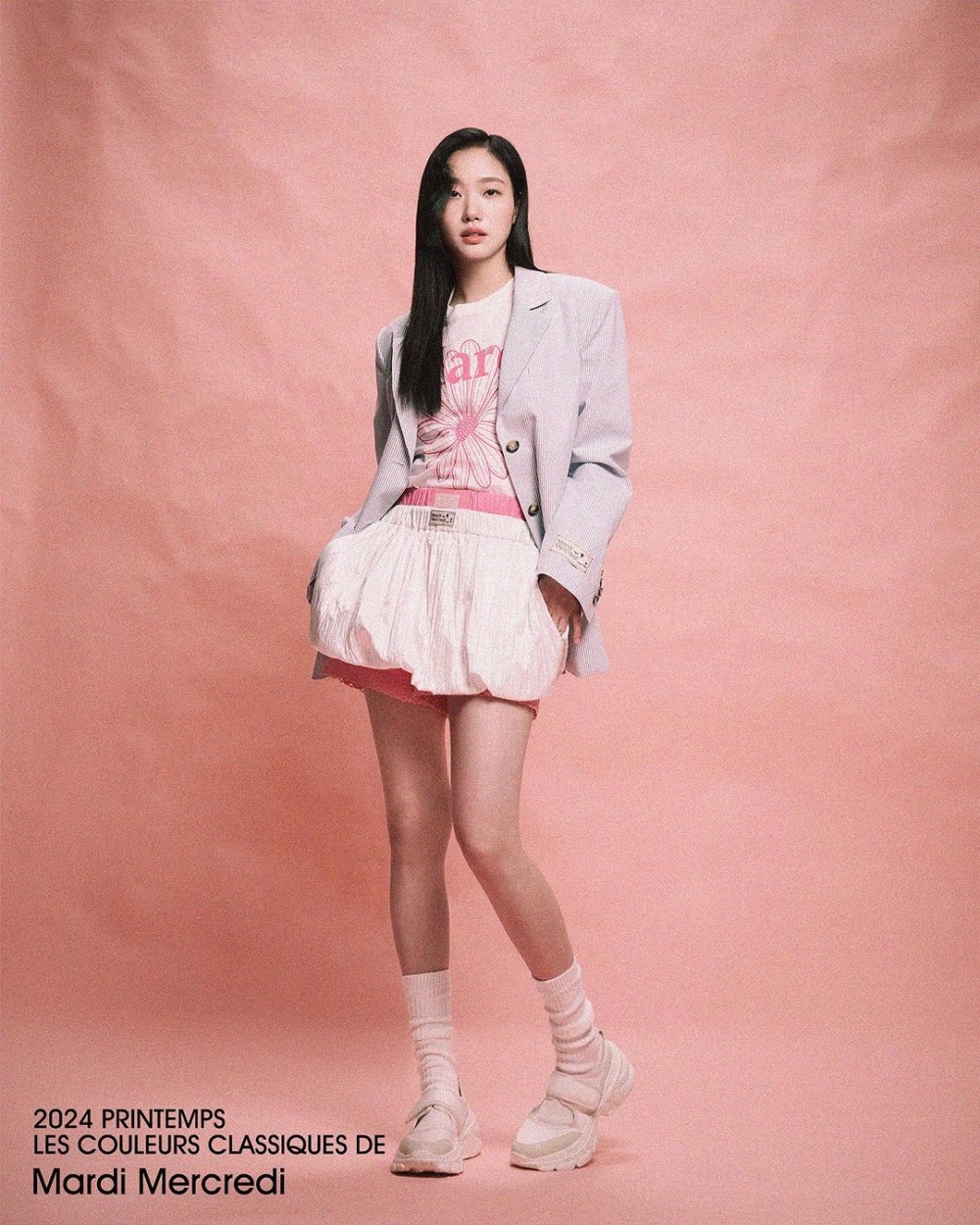 金高銀出鏡Mardi Mercredi的形象大片。