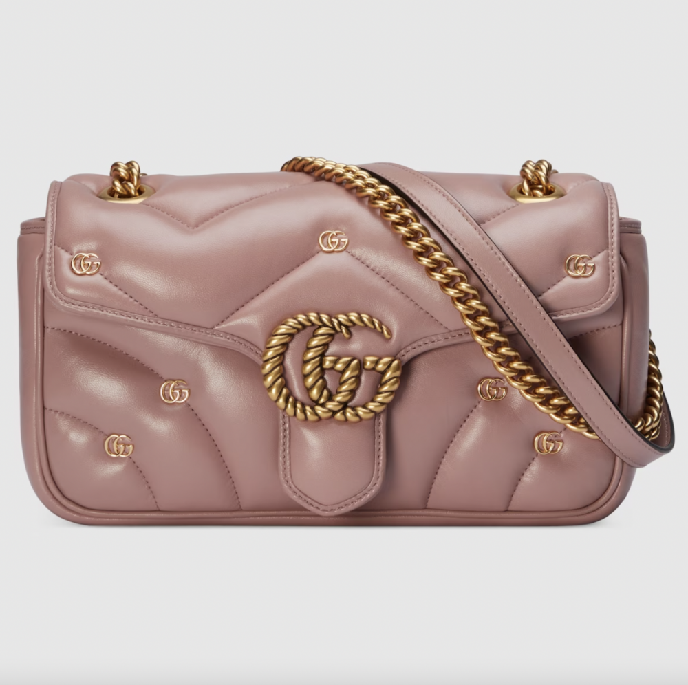 GG Marmont Small Shoulder Bag。