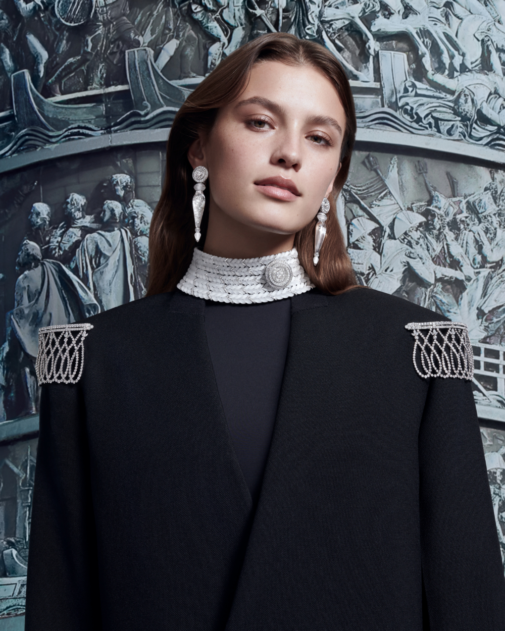 Boucheron全新Histoire de Style高級珠寶系列形象照。