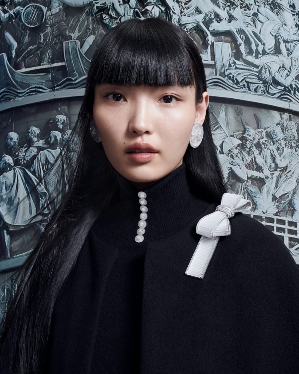 Boucheron全新Histoire de Style高級珠寶系列形象照。