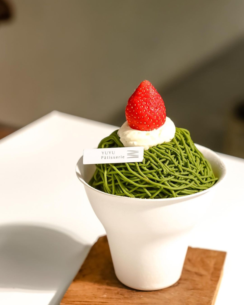 草莓抹茶蒙布朗Matcha。