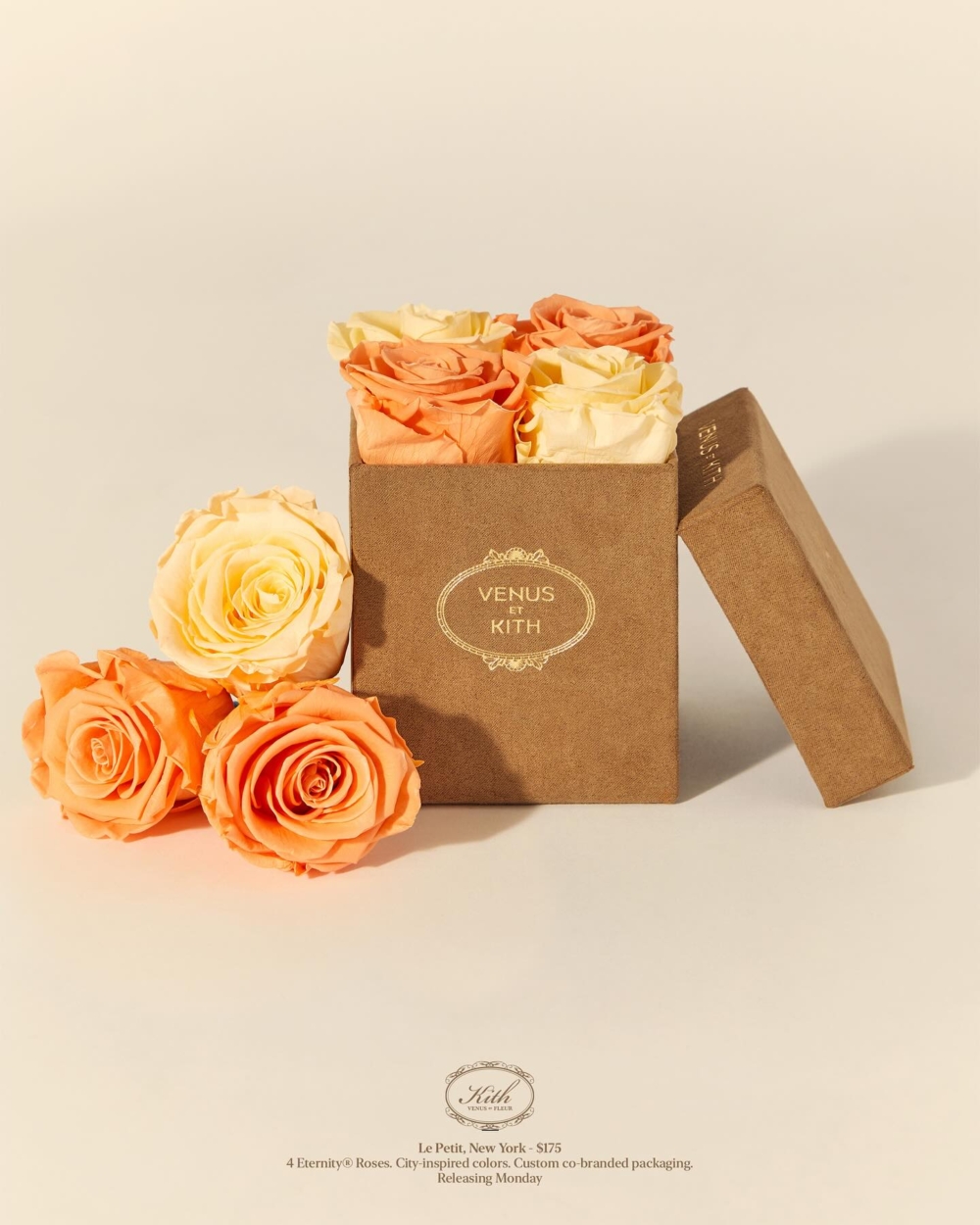 其配色靈感源自全球Kith旗艦店:巴黎、多倫多、紐約、邁阿密、洛杉磯和夏威夷