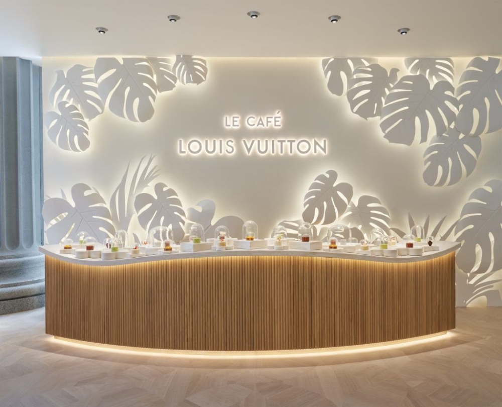 Louis Vuitton新地標「The place Bangkok」Le Café Louis Vuitton咖啡廳