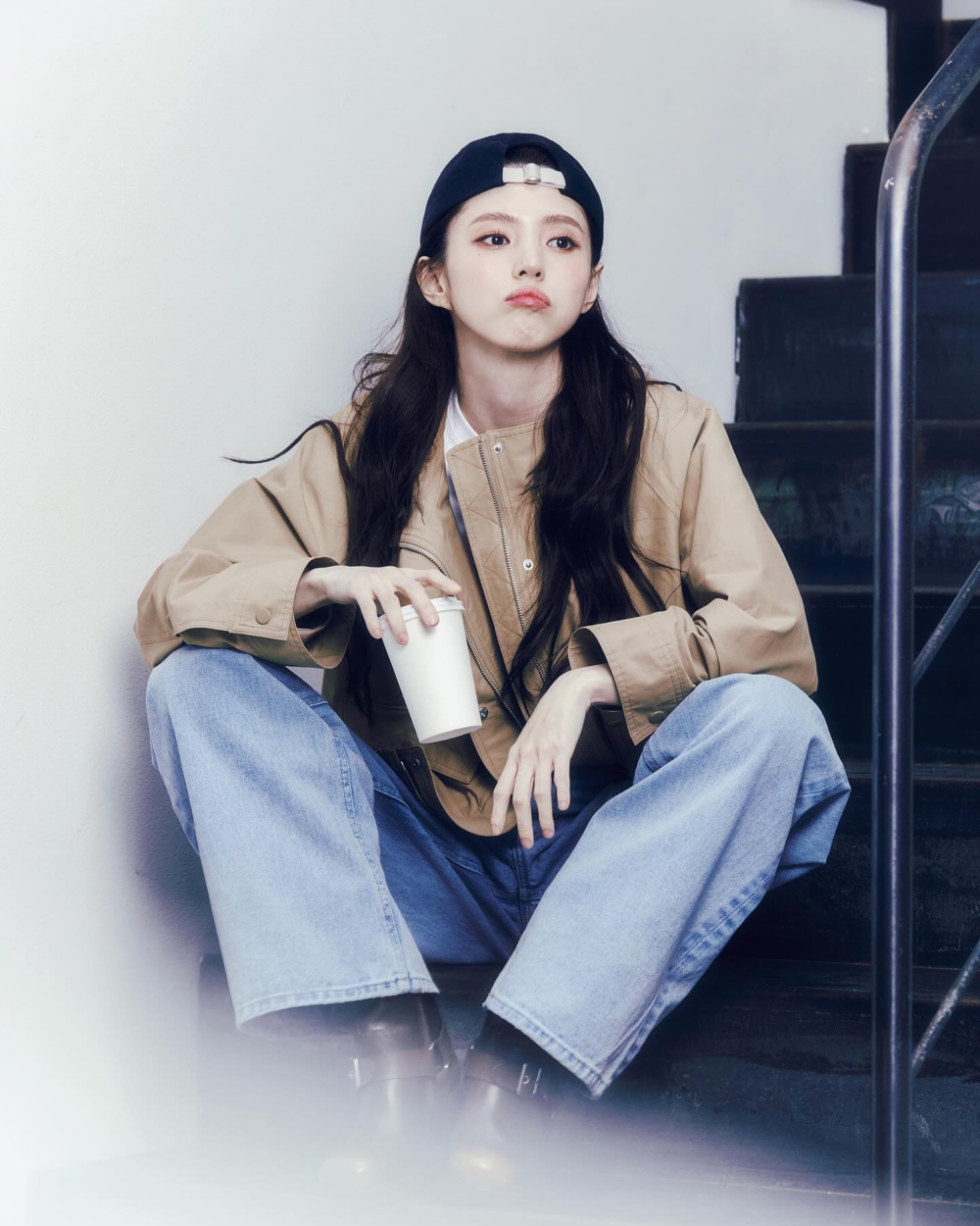 韓韶禧出鏡 Giordano Korea 2024 春季廣告