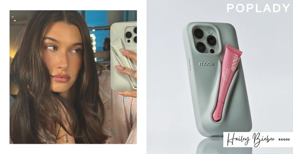 順手將護唇膏收進手機殼：Hailey Bieber自拍都拿著的它即將開賣，搶手貨成為日常補妝的神隊友！