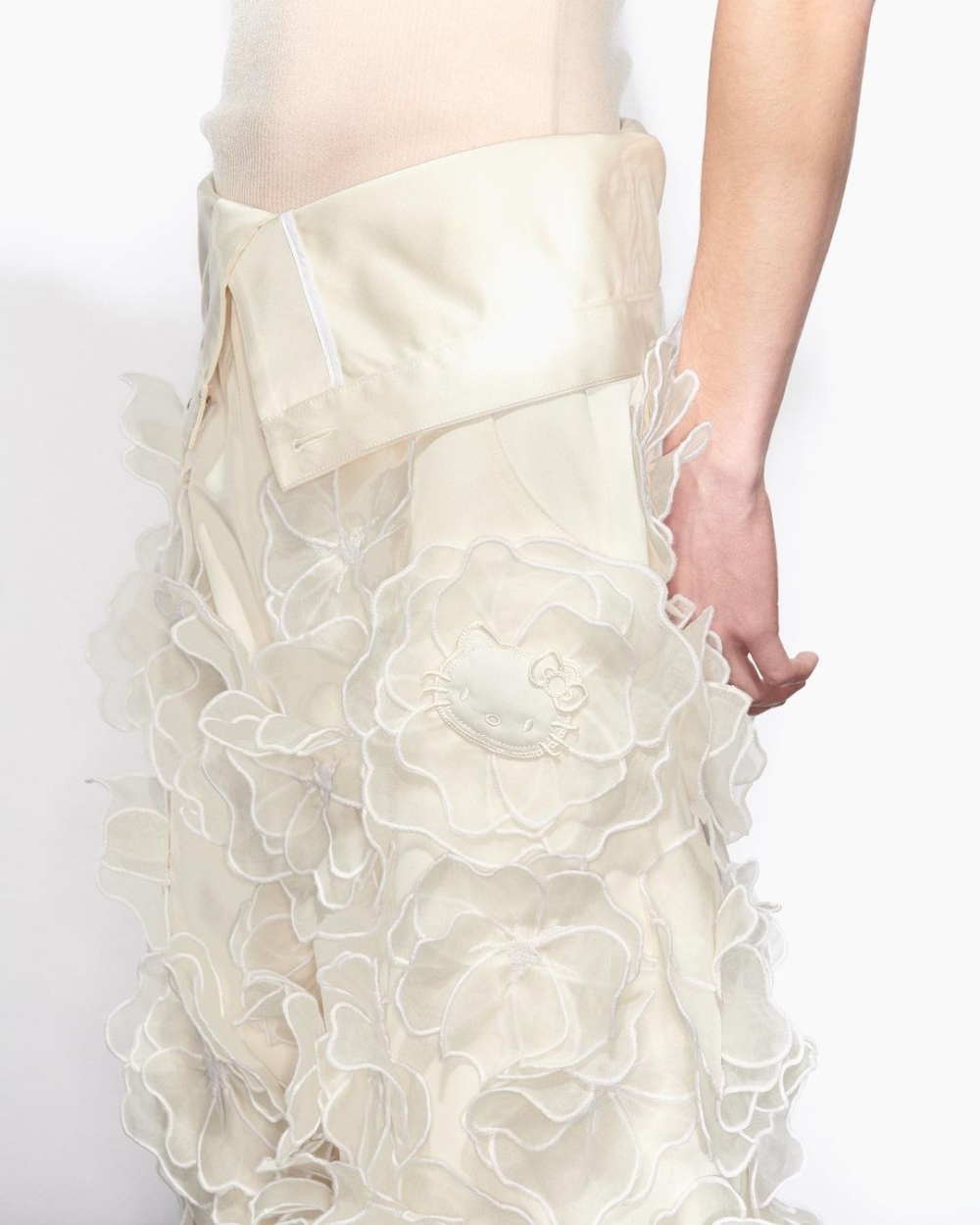 藏在服裝中的Hello Kitty 。