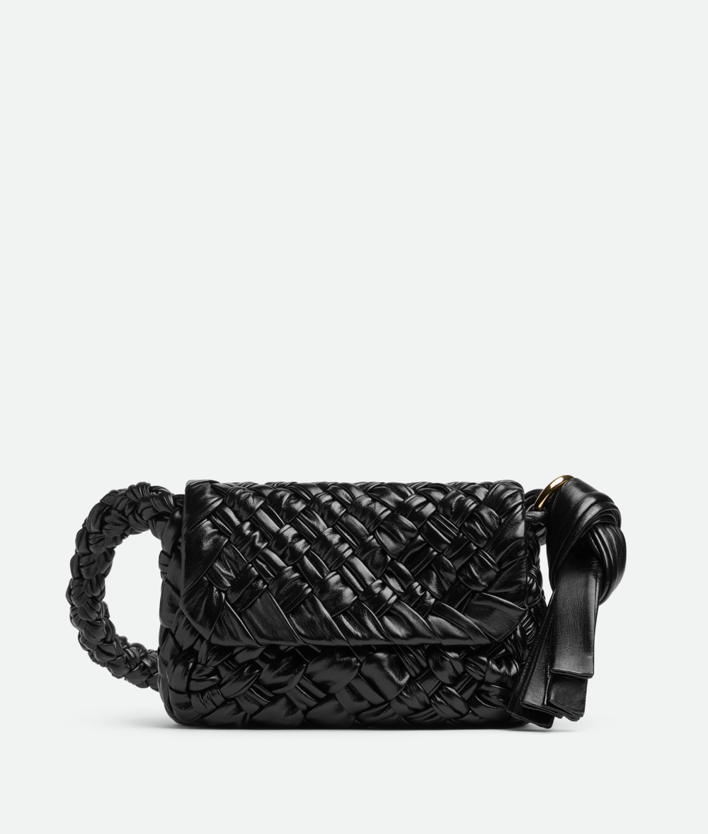 Bottega Veneta Kalimero Città黑色。