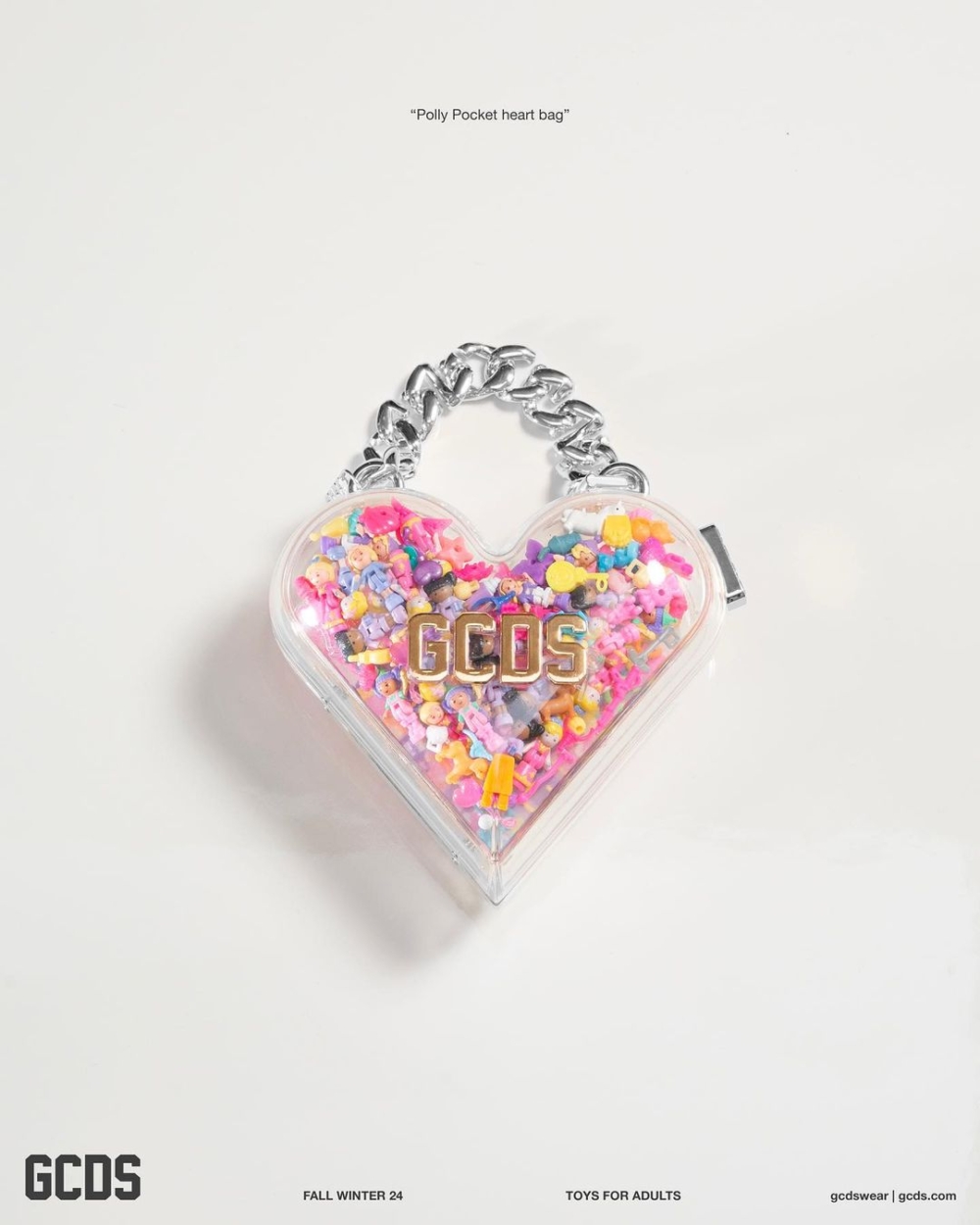 Polly Pocket Heart Bag。