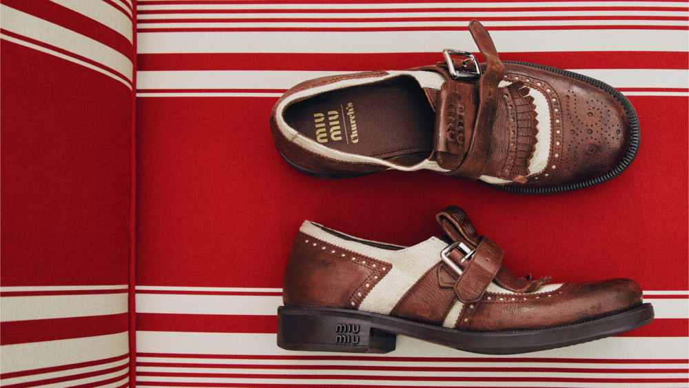 Church's × Miu Miu第二波形象廣告