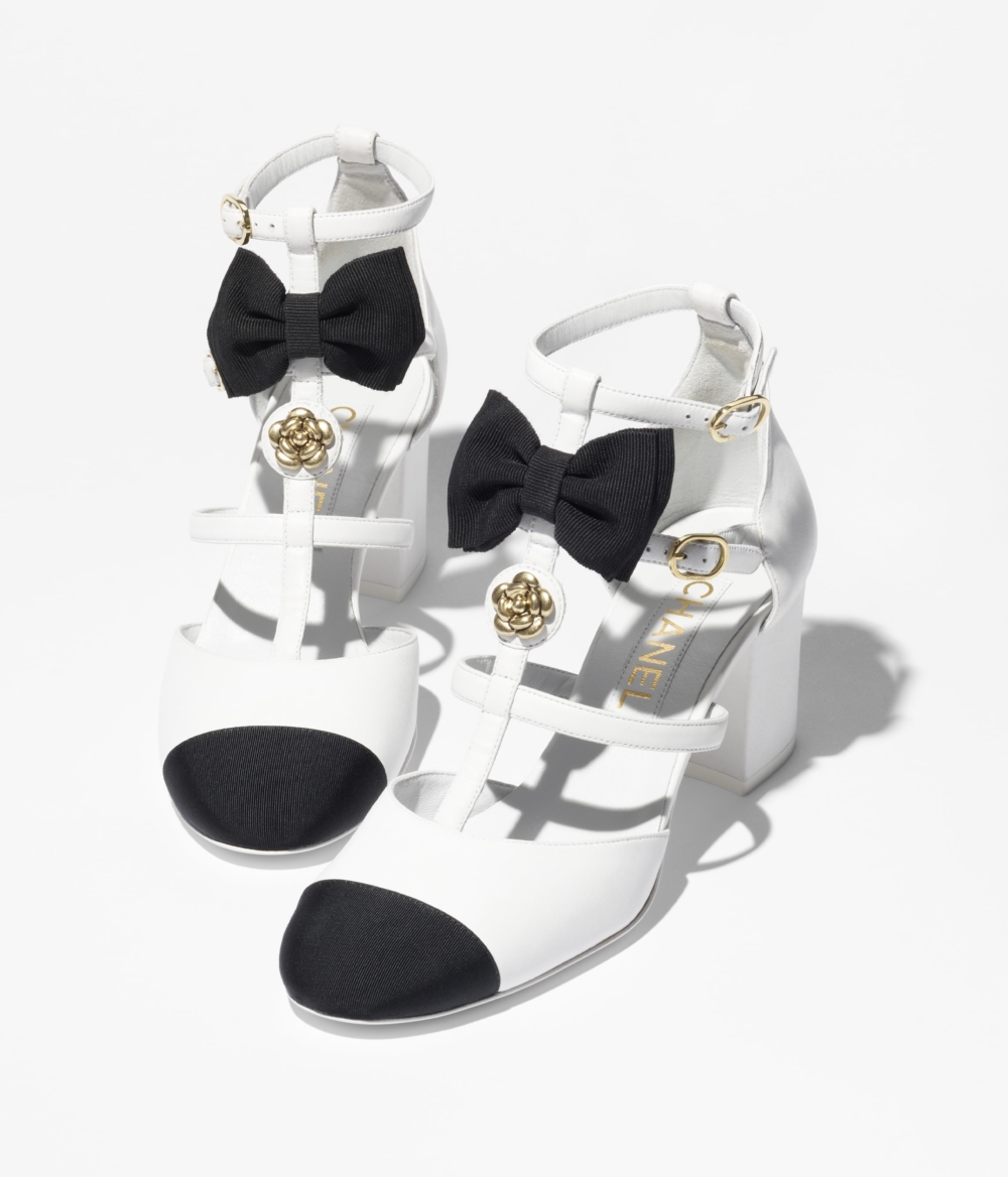 CHANEL高跟Mary Janes