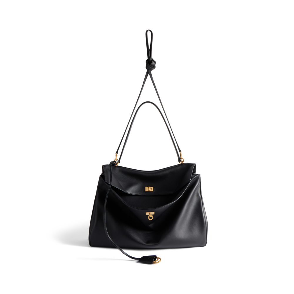 Rodeo Large Handbag in Black