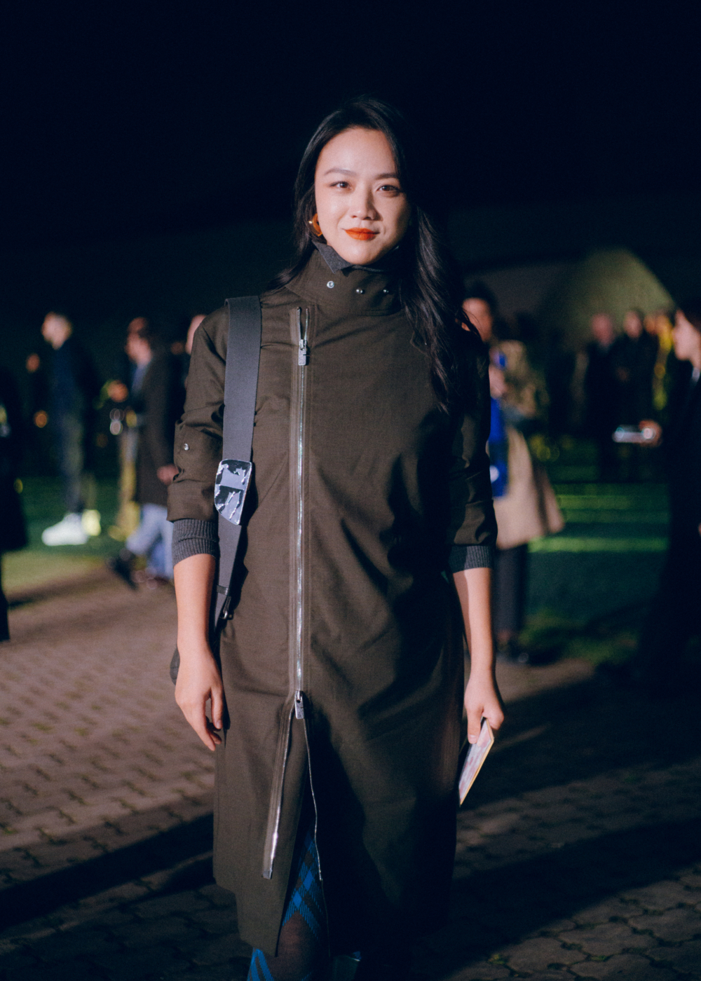 Burberry最新品牌代言人湯唯出席Burberry 2024冬季時裝秀