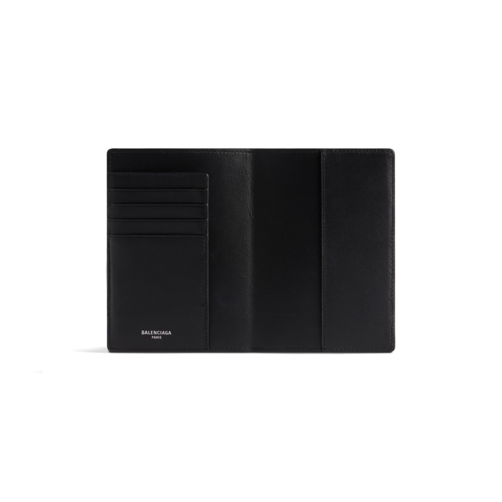 Balenciaga護照夾Men’s Passport Holder In Black