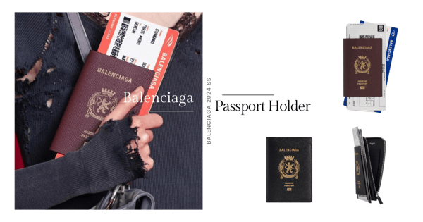 Balenciaga新款護照夾上架：推出3種款式還夾帶超逼真機票，現在就帶上它環遊世界旅行去！