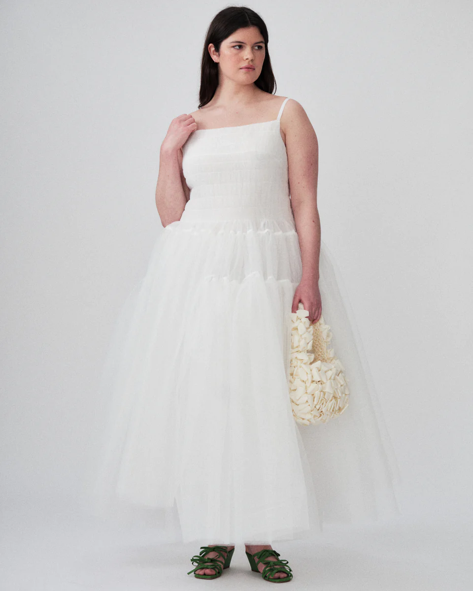 April Dress Ivory。