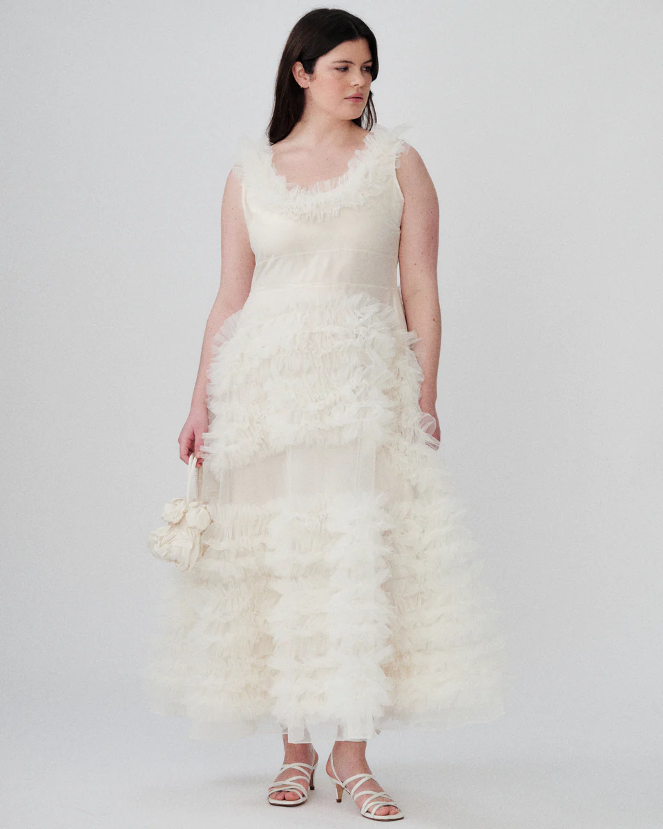 March Dress Ivory。