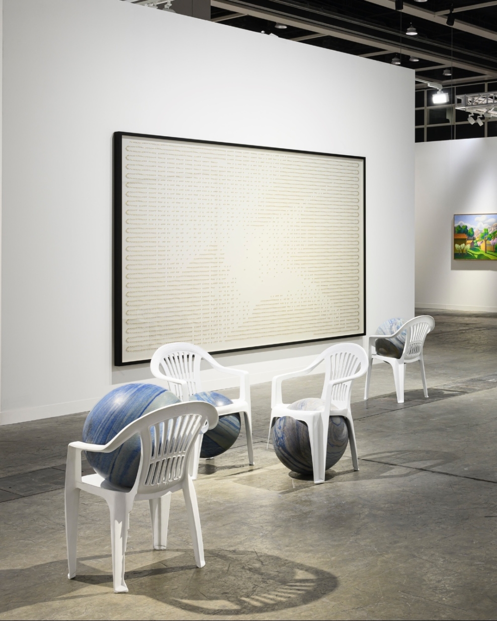 柏林雕塑家Alicja Kwade的作品《Mono Monde》