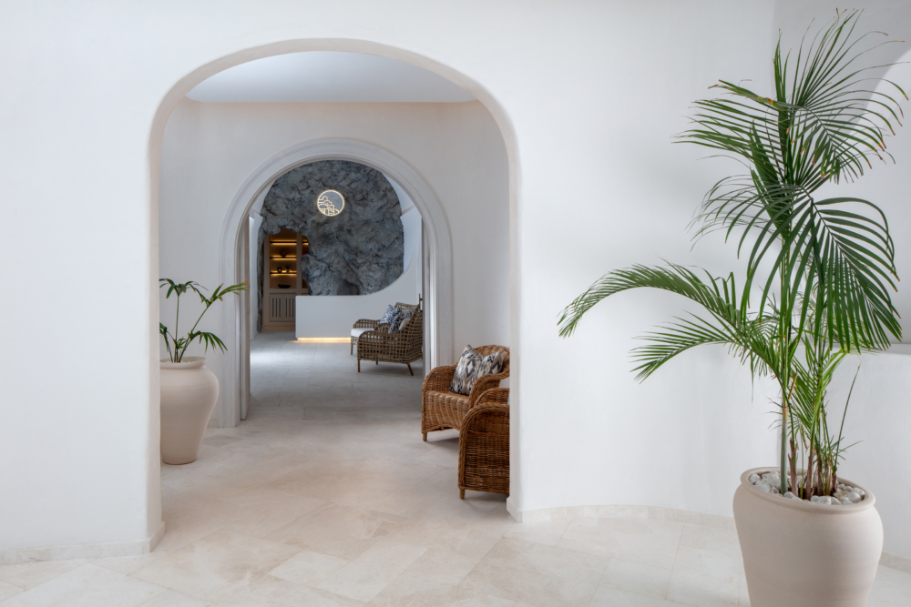 Spa中心的入口。