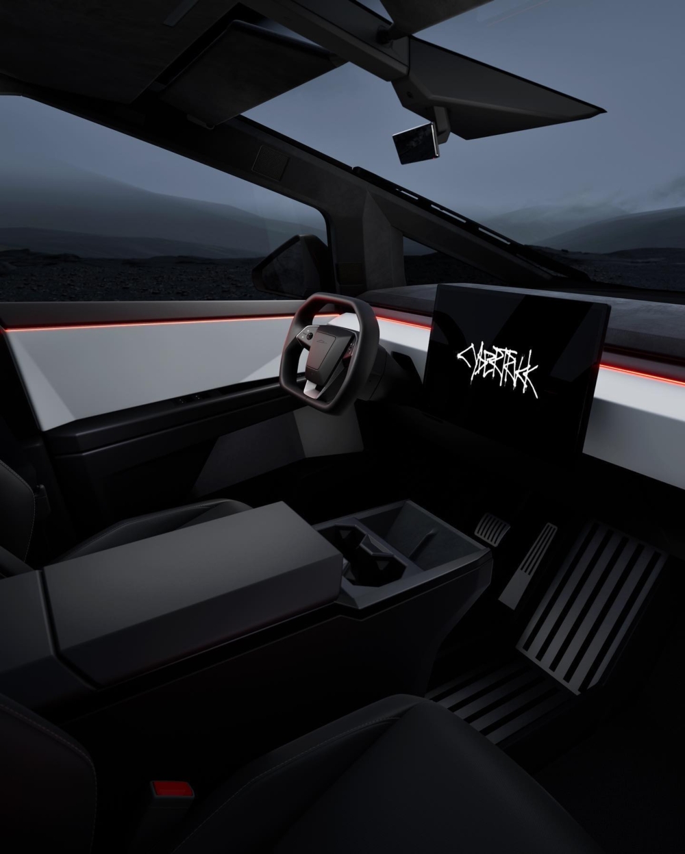 車內鋪陳也同樣具有科技感