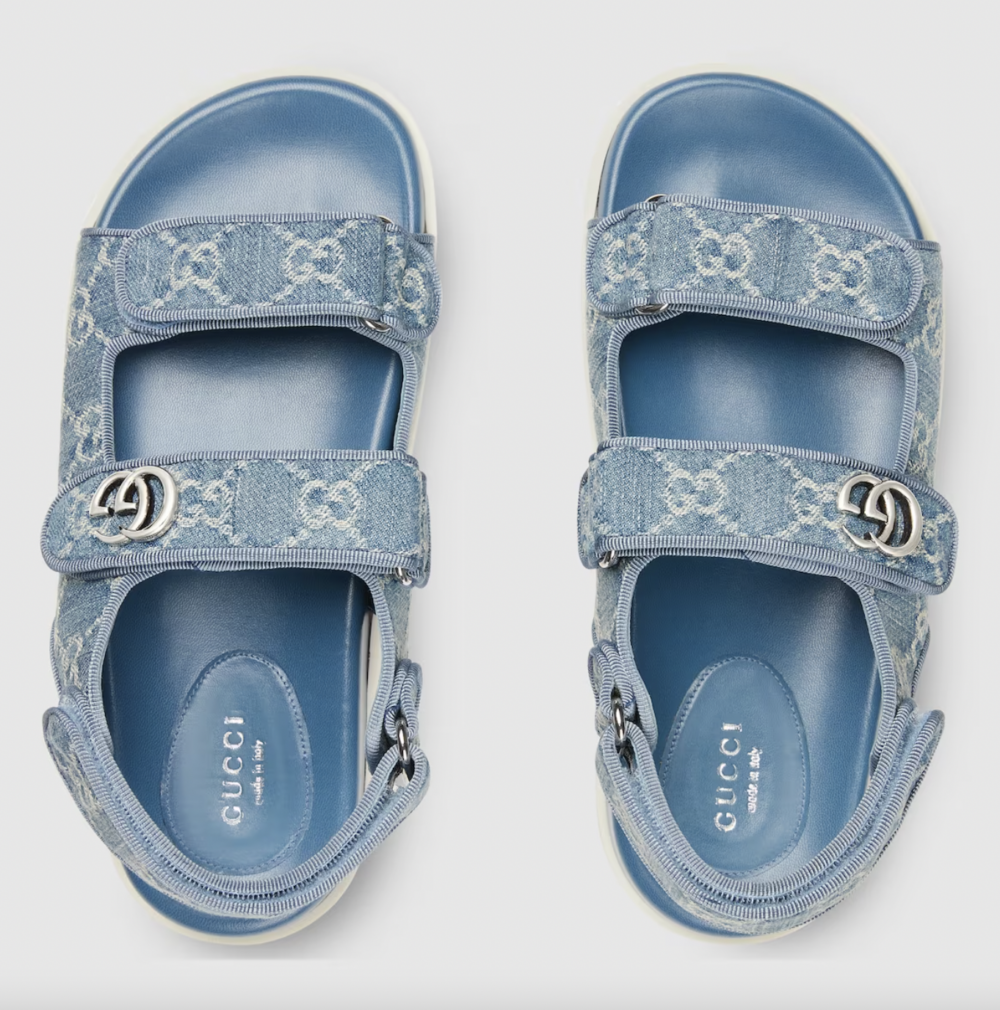 Women's Sandal with Double G。