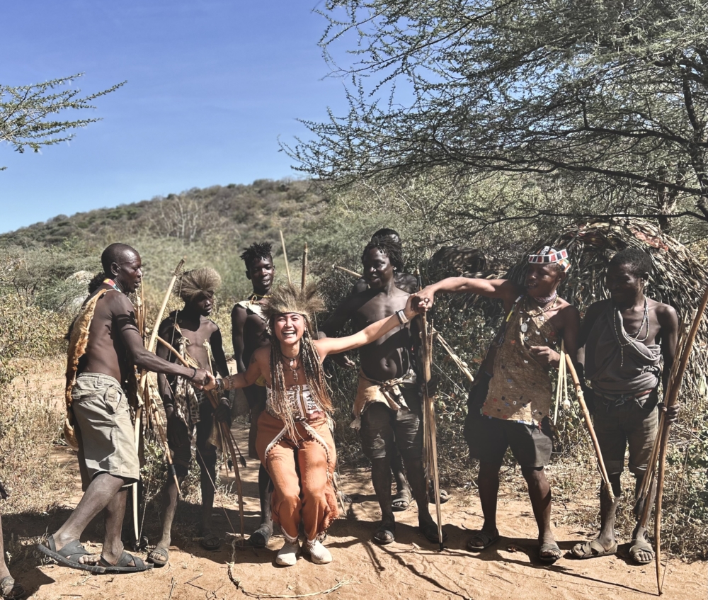 她辭掉工作踏上「非洲夢」。