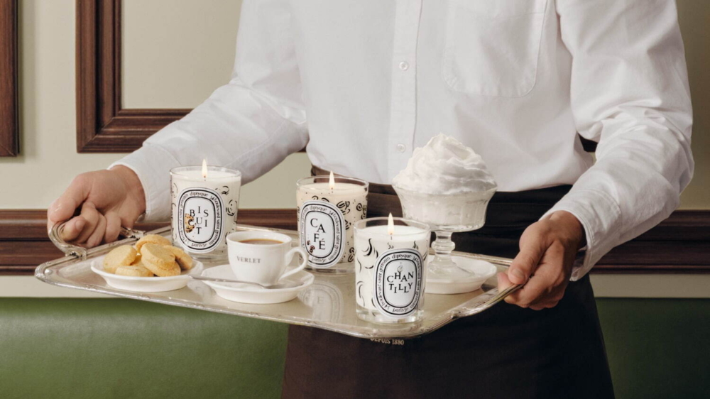 Diptyque × 巴黎老字號咖啡館Café Verlet限量美食蠟燭