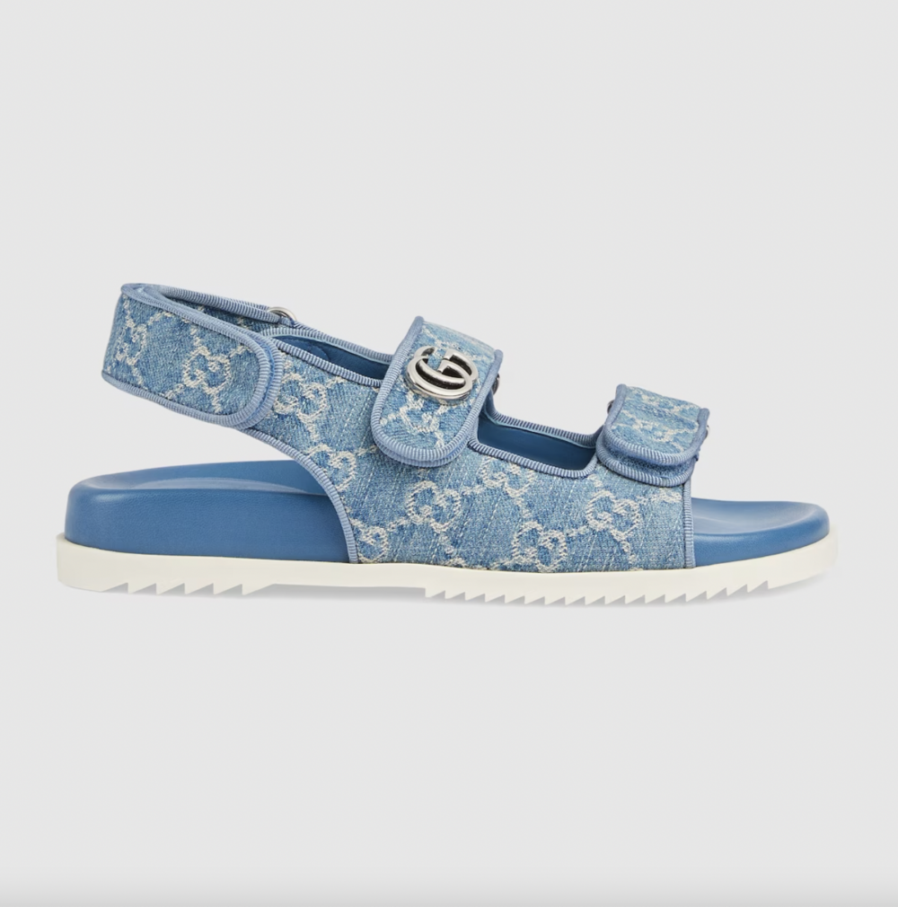 Women's Sandal with Double G。