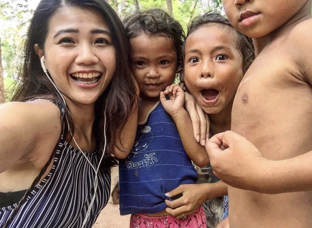 當時她所拍攝下的畫面。