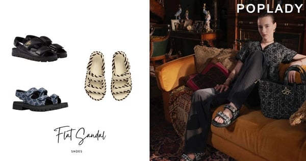 舒適與時髦一次擁有:Bottega Veneta、Dior、Prada新款平底涼鞋,馬上成為你的下一款愛鞋!