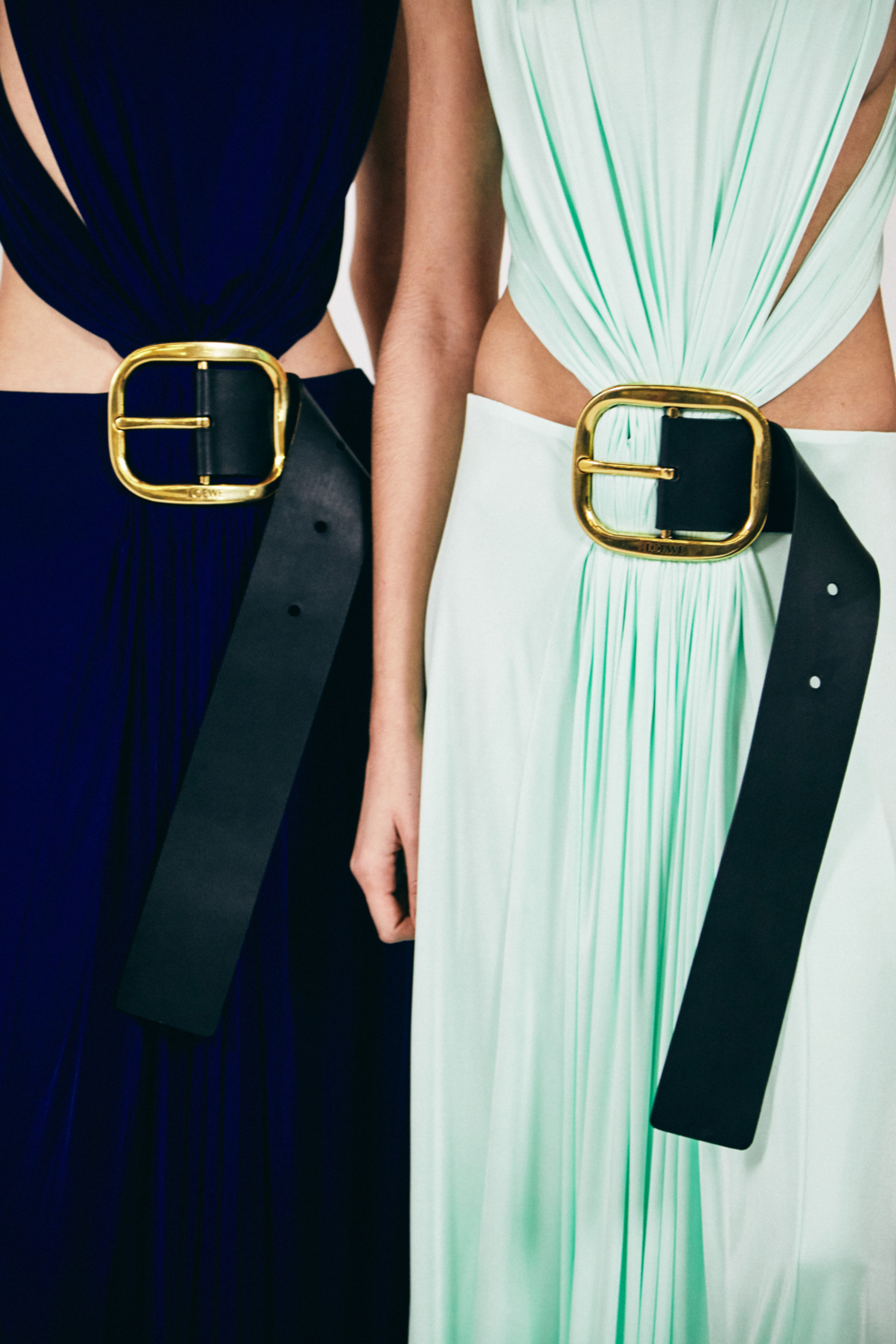 皮革這項元素反覆出現秀場