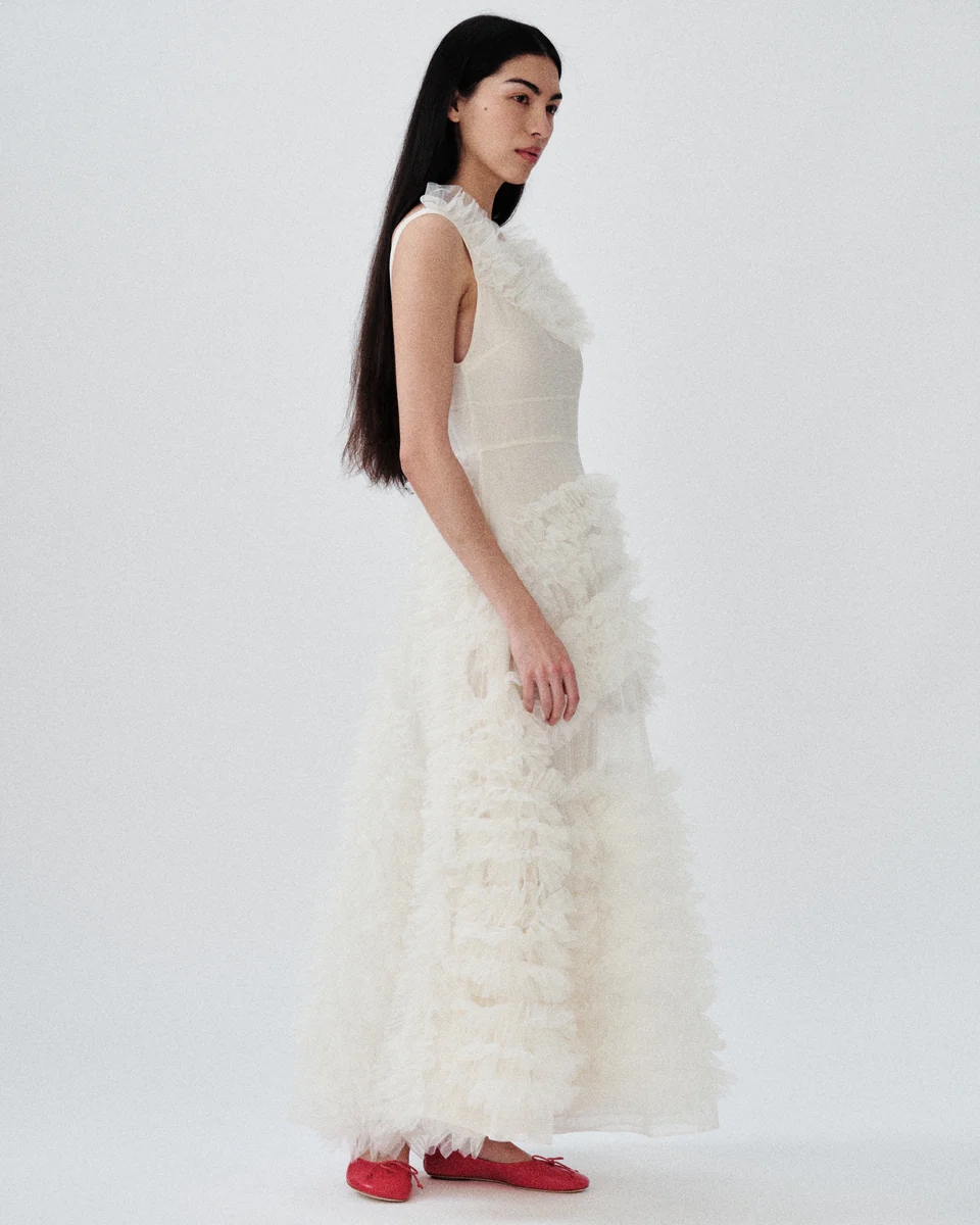 March Dress Ivory。