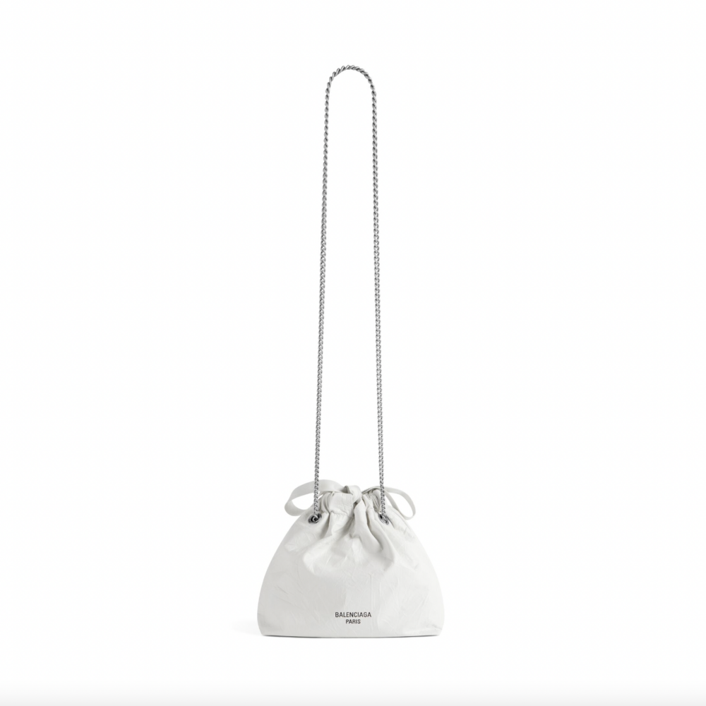 Women's Crush XS Tote Bag in White 。